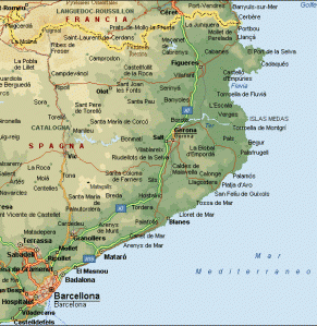 Costa Brava_map