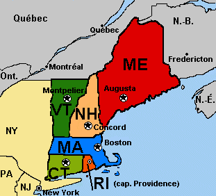 The New England States Abc Planet